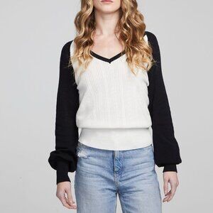 Blackheart Shadow & White Star Long Sleeve sz L